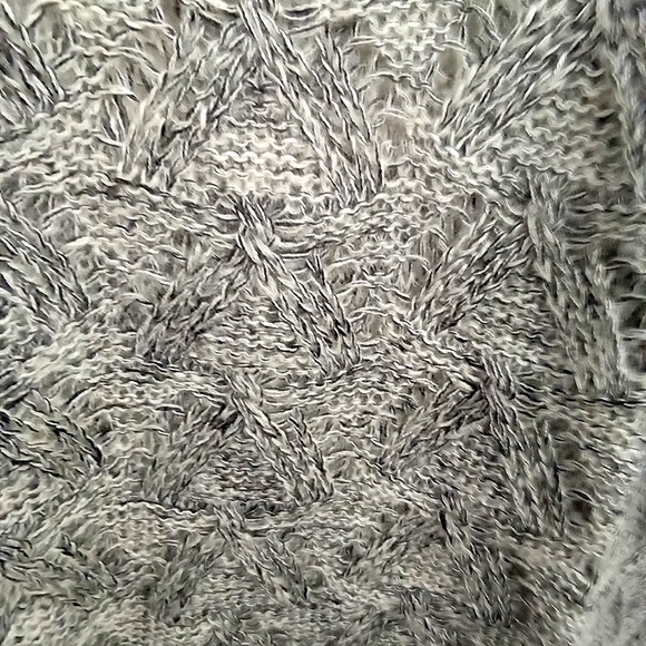 Marled Pointelle Knit Batwing Sweater - Picture 4 of 13